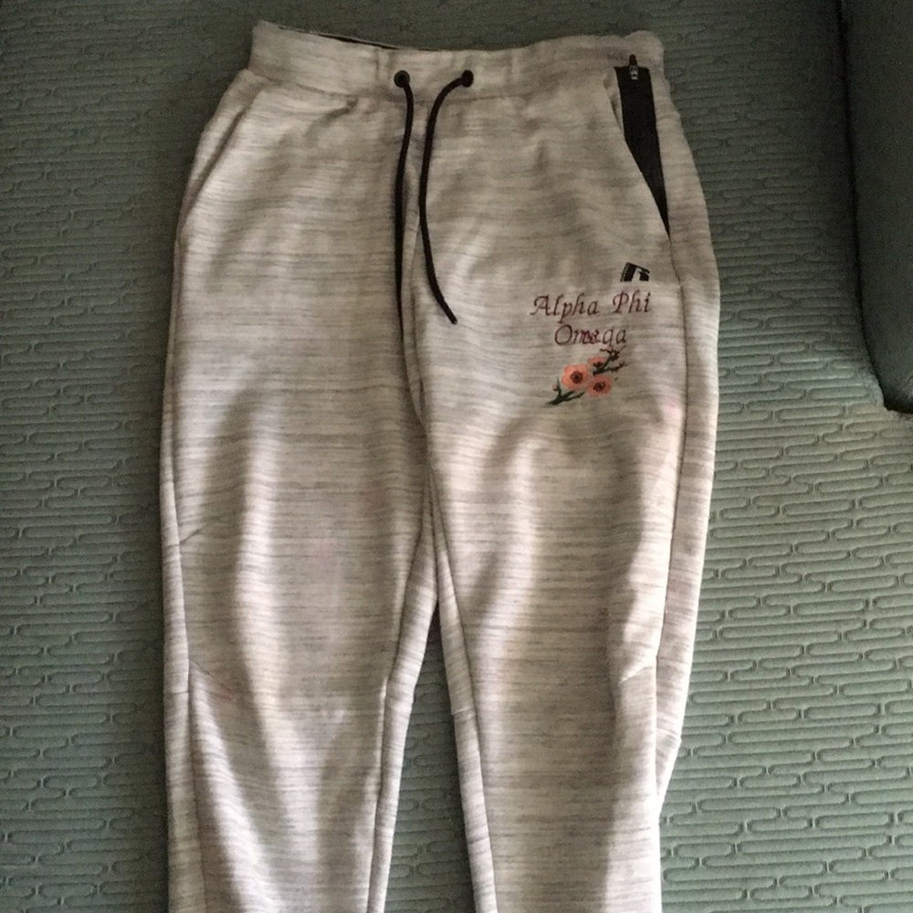 Alpha phi omega sweatpants